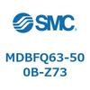MDBFQ63-500B-Z73 標準形エアシリンダ(角形カバー)MB シリーズ(MDBFQ63-~) SMC 22477061