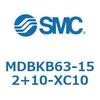 MDBKB63-152+10-XC10 標準形エアシリンダ(角形カバー)MB シリーズ(MDBKB63-~) SMC 22596384