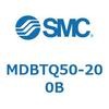 MDBTQ50-200B 標準形エアシリンダ(角形カバー)MB シリーズ(MDBTQ~) SMC 22676272