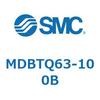 MDBTQ63-100B 標準形エアシリンダ(角形カバー)MB シリーズ(MDBTQ~) SMC 22676385