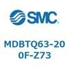 MDBTQ63-200F-Z73 標準形エアシリンダ(角形カバー)MB シリーズ(MDBTQ~) SMC 22676446
