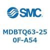 MDBTQ63-250F-A54 標準形エアシリンダ(角形カバー)MB シリーズ(MDBTQ~) SMC 22676455