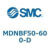 ロック付シリンダ (MDNBF50-6～) SMC