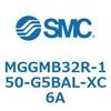 MGGMB32R-150-G5BAL-XC6A ガイド付シリンダ (MGGMB32R-~) SMC 23387567