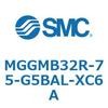 MGGMB32R-75-G5BAL-XC6A ガイド付シリンダ (MGGMB32R-~) SMC 23387594