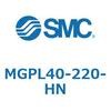 MGPL40-220-HN ガイド付薄形シリンダ(MGPL40-22~) SMC 23573891