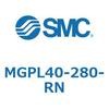 MGPL40-280-RN ガイド付薄形シリンダ(MGPL40-280~) SMC 23576883