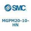 MGPM20-10-HN ガイド付薄形シリンダ(MGPM20-10-~) SMC 23666815