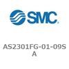 AS2301FG-01-09SA �����^�b�`�ǌp��t�X�s�[�h�R���g���[���X�e�����X�V���[�Y AS-FG�V���[�Y AS2301FG-01 SMC 24110784