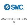 AS2301FG-01-23SA �����^�b�`�ǌp��t�X�s�[�h�R���g���[���X�e�����X�V���[�Y AS-FG�V���[�Y AS2301FG-01 SMC 24110854