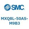 MXQ8L-50AS-M9B3 �G�A�X���C�h�e�[�u�� (MXQ8L-50A�`) SMC 24972464