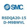 RSDQA20-15D-M9BWVL ストッパシリンダ/取付高さ固定形 (RSDQA20-15~) SMC 27388417