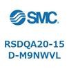 RSDQA20-15D-M9NWVL ストッパシリンダ/取付高さ固定形 (RSDQA20-15~) SMC 27388505