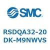 RSDQA32-20DK-M9NWVS ストッパシリンダ/取付高さ固定形 (RSDQA32-20DK~) SMC 27400703