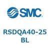 RSDQA40-25BL ストッパシリンダ/取付高さ固定形 (RSDQA40-25~) SMC 27407152