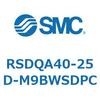 RSDQA40-25D-M9BWSDPC ストッパシリンダ/取付高さ固定形 (RSDQA40-25~) SMC 27407676