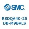 RSDQA40-25DB-M9BVLS ストッパシリンダ/取付高さ固定形 (RSDQA40-25~) SMC 27407931