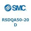 RSDQA50-20D ストッパシリンダ/取付高さ固定形 (RSDQA50-20~) SMC 27414475