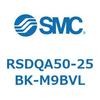 RSDQA50-25BK-M9BVL ストッパシリンダ/取付高さ固定形 (RSDQA50-25~) SMC 27416112