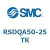 RSDQA50-25TK ストッパシリンダ/取付高さ固定形 (RSDQA50-25~) SMC 27417004