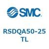 RSDQA50-25TL ストッパシリンダ/取付高さ固定形 (RSDQA50-25~) SMC 27417013