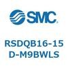 RSDQB16-15D-M9BWLS ストッパシリンダ/取付高さ固定形 (RSDQB16-15~) SMC 27424661