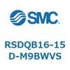 RSDQB16-15D-M9BWVS ストッパシリンダ/取付高さ固定形 (RSDQB16-15~) SMC 27424713