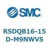 RSDQB16-15D-M9NWVS ストッパシリンダ/取付高さ固定形 (RSDQB16-15~) SMC 27424792