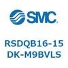 RSDQB16-15DK-M9BVLS ストッパシリンダ/取付高さ固定形 (RSDQB16-15~) SMC 27425176
