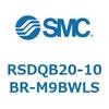 RSDQB20-10BR-M9BWLS ストッパシリンダ/取付高さ固定形 (RSDQB20-10~) SMC 27426402