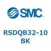 RSDQB32-10BK ストッパシリンダ/取付高さ固定形 (RSDQB32-10~) SMC 27435721