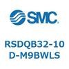 RSDQB32-10D-M9BWLS ストッパシリンダ/取付高さ固定形 (RSDQB32-10~) SMC 27436281
