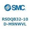 RSDQB32-10D-M9NWVL ストッパシリンダ/取付高さ固定形 (RSDQB32-10~) SMC 27436376