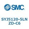 SYJ5120-5LNZD-C6 4・5ポートソレノイドバルブ SYJシリーズ SMC 28012013