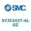 SYJ5343T-6LOZ 4・5ポートソレノイドバルブ SYJシリーズ SMC 28078337