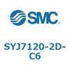 SYJ7120-2D-C6 4・5ポートソレノイドバルブ SYJシリーズ SMC 28115482