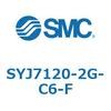 SYJ7120-2G-C6-F 4・5ポートソレノイドバルブ SYJシリーズ SMC 28115586