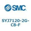 SYJ7120-2G-C8-F 4・5ポートソレノイドバルブ SYJシリーズ SMC 28115604