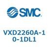 パイロット形2ポートソレノイドバルブ (VXD2260A～) SMC