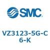 VZ3123-5G-C6-K ソレノイドバルブ (VZ3123-5~) SMC 31097017