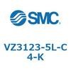 VZ3123-5L-C4-K ソレノイドバルブ (VZ3123-5~) SMC 31097464