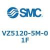 VZ5120-5M-01F ソレノイドバルブ (VZ5120-5M~) SMC 31187563
