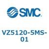 VZ5120-5MS-01 ソレノイドバルブ (VZ5120-5M~) SMC 31188236