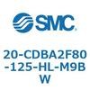 20-CDBA2F80-125-HL-M9BW 20 Series(20-CDBA) SMC 31710832