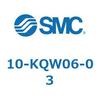 10-KQW06-03 クリーンルーム用空気圧機器(10-KQW～) SMC 35490427