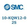 10-KQW12-02S クリーンルーム用空気圧機器(10-KQW～) SMC 35490603