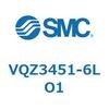 VQZ3451-6LO1 5ポートソレノイドバルブ (VQZ345～) SMC 36519831