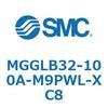 MGGLB32-100A-M9PWL-XC8 MG Series(MGGLB32-100A) SMC 39157947