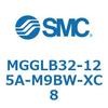 MGGLB32-125A-M9BW-XC8 MG Series(MGGLB32-125A) SMC 39158394