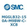 MGGLB32-150A-M9BW-C-XC8 MG Series(MGGLB32-150A) SMC 39158963